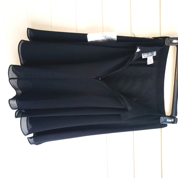 NWT Adrianna Papell Evening Essentials Black Skirt - Picture 5 of 5